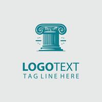 Classical Columns of Elegance Logo vector