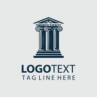 The Workshop Classical Column Logo vector