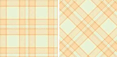 Pastel Metallic Egg Shell Seamless Tartan Fabric Design vector