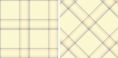 Pastel Seamless Tartan in Dark Cool Grey tones Fabric Design vector