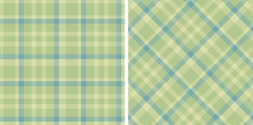 Pastel Seamless Tartan in Pale Beige tones Fabric Design Variant 762