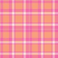 Spring Seamless Checks featuring Rich Bubblegum and Neon Light Peach Background vector