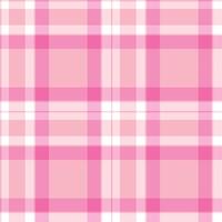 Spring Bright Soft Pink and Smoky White Seamless Checks Background vector