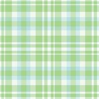 Spring Seamless Checks featuring Deep Mint Green and Dusty White Background vector