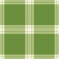 Spring Soft Off White and Iridescent Mossy Green Seamless Checks Background vector