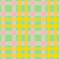 Spring Seamless Checks featuring Muted Mint Green and Deep Soft Pink Background vector
