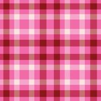 Spring Seamless Checks featuring Bright Bubblegum and Light Brick Red Background vector