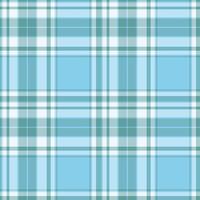 Spring Seamless Checks featuring Pale Dull Teal and Soft Light Blue Background vector