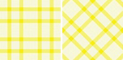 Spring Seamless Tartan featuring Cool Pale and Neon Off White Fabric Design vector
