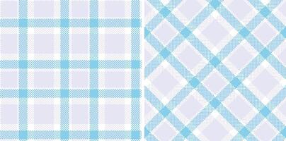 Spring Seamless Madras Plaid featuring Metallic White and Deep Pale Grey Textile Design vector
