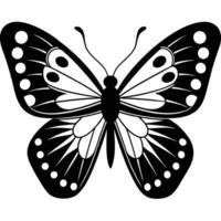 Flat Butterfly with Bold Solid Colors for Branding vector