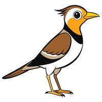 Minimalist Flying Bird Design with Smooth Lines vector