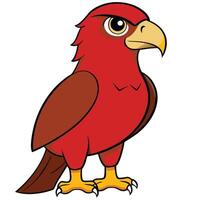 Bright City Bird Design in Flat Style vector