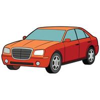Flat Off-Road Car Design with White Background vector