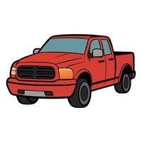 Car with Dynamic Angle Design for Use in Advertisements vector