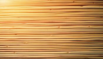 Layered rattan texture with a soft blur for depth photo