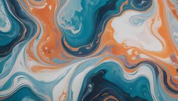 Smooth marble fluidity with delicate details photo