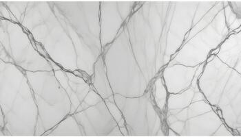 Detailed view of marble texture with gray and white shades and smooth, polished surface photo