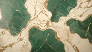 Smooth and polished marble texture with green and white swirls, ideal for upscale designs photo