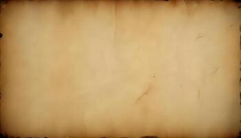 Retro inspired distressed paper texture with worn edges photo