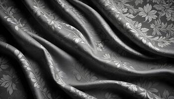 Soft woven fabric with intricate patterns, ideal for cozy and inviting backgrounds photo