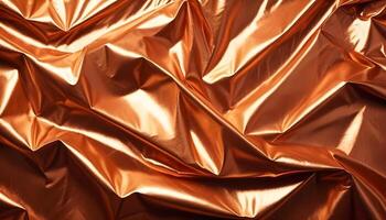 Smooth foil with subtle crinkle effects, creating a sophisticated reflective surface photo