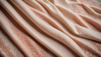 Soft woven fabric with intricate patterns for creating inviting textile backgrounds photo