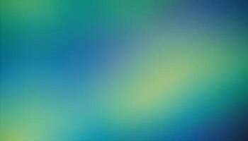 Smooth gradient of blue and green creating a dynamic visual effect photo