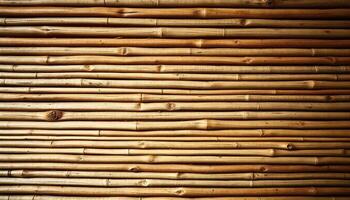 Rattan texture background with a vintage filter applied, giving it an aged and rustic appearance, while still showcasing the woven details photo