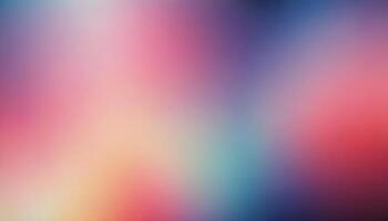 Subtle gradient effect created with spray paint, transitioning between soft pastel tones photo