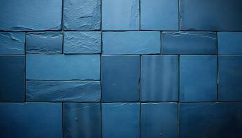 Slate tiles texture in blue gray and charcoal, random pattern, with natural imperfections photo