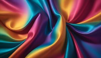 Rich, iridescent fabric texture that changes colors with the light photo
