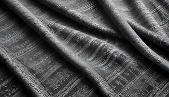 Intricate woven fabric texture with delicate patterns for warm and cozy backgrounds photo