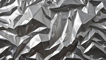 Reflective foil texture with fine crinkles, adding dimension and shine photo