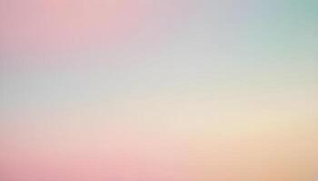 Soft pastel gradient background with gentle transitions and a calming effect photo