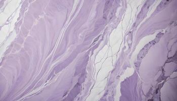 Smooth marble in lavender and white tones, creating a calming and elegant ambiance photo