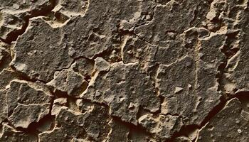 Honed stone texture with a soft sheen and rugged edges photo