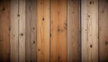 Aged wooden planks featuring grain patterns and natural rustic texture photo