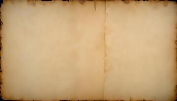 Weathered paper texture for retro and nostalgic design themes photo