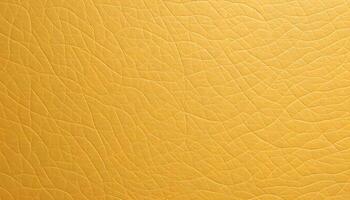 Wide view of a light tan leather grain texture background with visible stitching and natural creases, emphasizing a rustic appearance photo