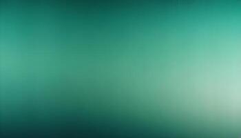 Charming green teal gradient texture with a fine grain finish photo