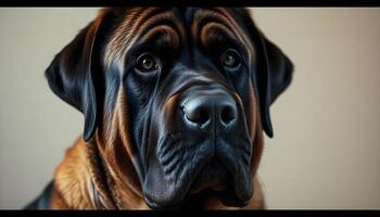 Majestic Spanish Mastiff in Soft Natural Light photo