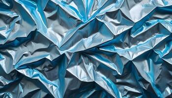 Reflective foil texture with a crinkled finish, perfect for adding a festive touch photo