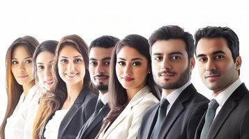 Professional Business Team Portraits in a Modern Collage Style photo