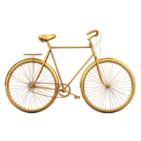 Bicycle ornament on transparent background png