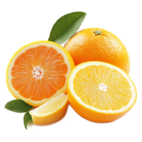 Assorted Citrus Fruits Fresh Picked from the Orchard for Healthy Cooking and Refreshing Drinks png