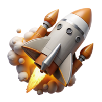 wonderful rustic Space Shuttle External Tank Separation Cutout with Explosions genuine png