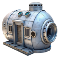 wonderful creative Space Station Module Exterior View Cutout genuine png