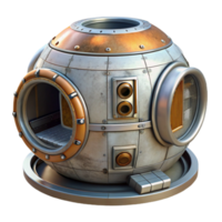 extraordinary abstract Space Station Module Cutout with Docking Port genuine png