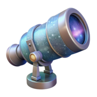 vibrant vintage Space Telescope Transparent Background Deep Space authentic png